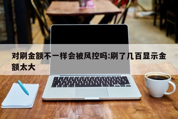 对刷金额不一样会被风控吗:刷了几百显示金额太大